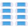 minkissy 10pezzi Rulli Sostitutivi Per Esfoliazione Piedi Accessori Per Dei Piedi Strumenti Per Rimozione Pelli Morte Compatibili Con Elettrici Blu