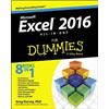 Greg Harvey Excel 2016 All-in-One For Dummies (Tascabile)
