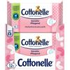 Cottonelle Carta igienica umida Sensitive Caring Confezione valore 12 x 42 fazzoletti