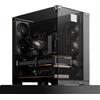Thermalright Case gaming ATX TR A70 con pannello frontale in vetro temperato panoramico a tre lati, senza colonne, porta USB-C, case per PC di tipo Midi-Tower, supporto verticale per GPU rimovibile senza attrezzi e con sistema di protezione contro le …