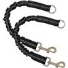 Grtheenumb Guinzaglio per cani Bungee, 2 pezzi Guinzaglio per cani Bungee da addestramento ammortizzatore in nylon robusto estensibile per corsa e allenamento