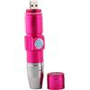 Vistnale Mini luce UV per unghie in gel | Mini lampada UV per unghie LED portatile Asciugatore per Lampada polimerizzante Torcia per manicure Strumenti per smalto artistico Rosa rossa