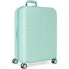Pepe Jeans Highlight Valigia media turchese 48 x 70 x 28 cm rigida ABS chiusura TSA integrata 79 L 4,32 kg 4 ruote doppie estensibile