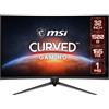Msi Monitor Led 32" Msi Optix AG321CR curve FHD 1920 x 1080P Nero
