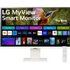 Lg Monitor Led 31.5" LG 32SR83U Full HD 3840x2160p 5ms classe F Bianco [32SR83U-W.AEU]