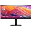Msi Monitor Led 34" Msi Modern MD342CQP Quad HD 3440x1440p 4ms classe F Nero [UPMSI034XSMC001]