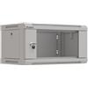 Lanberg Armadio rack montaggio a parete Lanberg 4U 19" Z 350mm X540mm Grigio [WF03-5304-10S]