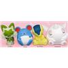 Takara Tomy Pokemon 5 Katazun Miniature Figure 4 Set Completo Nintendo Gashapon Giappone