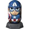 Ravensburger Hylkies: la nuova serie di personaggi da collezione da assemblare da soli. Figura #33 Marvel Captain America - Per tutti i fan della Marvel - Costruisci, innamorati, colleziona