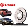 BREMBO Kit Dischi Freno Anteriori Brembo Xtra Alfa Romeo Giulietta Fiat 500X Jeep Renegade