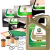CASTROL Kit Tagliando Castrol Audi A3 2.0 TDI 4 Filtri + 4L Edge 5W30 LL