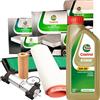 CASTROL Kit Tagliando Castrol BMW 320d E46 4 Filtri + 6 Litri Olio Motore Edge 5W30 M