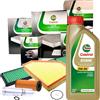 CASTROL Kit Tagliando Castrol BMW E90 320d 177CV 4 Filtri + 6L Olio Motore Edge 5W30 M