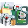 CASTROL Kit tagliando 4 filtri e Olio Castrol 5w30 A5 Ford Fiesta VI Tdci