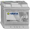VARTA Batteria VARTA 550500055 N50 DYNAMIC EFB 50 Ah 12 V