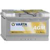 VARTA BATTERIA PER AUTO VARTA A6 (ex F21) AGM 80AH 800A 12V START& STOP 580901080