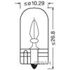 Osram Lampadina, Illuminazione Strumentazione 2841