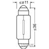 Osram Lampadina, Luce Abitacolo 6461