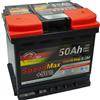 SPEED Batteria auto 50Ah AGM Start&Stop Speed Max 540A 12v
