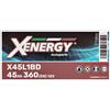SPEED Xenergy Batteria Auto 45Ah 360A Dx 207X175X175 X45L1Bd