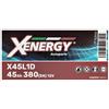 SPEED Xenergy Batteria Auto 45Ah 380A Dx 207X175X190 X45L1D