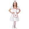 W WIDMANN MILANO Party Fashion - Costume da infermiera per bambini | Abito con cerchietto per dottoressa, medico, feste a tema ospedaliere e Carnevale