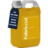 Fabricoat Vernice per tessuti - Rinnova o cambia il colore di qualsiasi tessuto - Si applica direttamente sul tessuto - Trasforma ogni cosa - Divani, paralumi, interni auto (2.5 L, Giallo Senape)