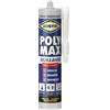 Bostik Poly Max Sigillante Grigio Trasparente - sigillante universale permanentemente elastico e verniciabile, non ritira e resiste alla muffa