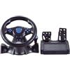 Wodsty Volante per Switch per PS3, PS4, PS5, PC, Xbox, in materiale ABS con vibrazione, ergonomico, 27 x 5 x 28,5 cm, per giochi di corsa (3 in 1)