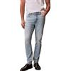 Calvin Klein - Slim Taper Marbled Beacon Jean Lv04rf741g, Jeans Uomo