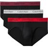 Calvin Klein Hip Brief 3pk Lv00nb4408 Breve Uomo