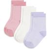 Petit Bateau Chaussette ACCESSORI Unisex - Bimbi 0-24 (Pacco da 3)