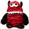 Toyland®: Peluche mostruoso rosso e nero, altezza 23 cm. Adora "mangiare" le vostre preoccupazioni