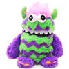 Toyland®: peluche "mostro delle preoccupazioni" di 23 cm, color lilla e verde, che adora "mangiare" le vostre preoccupazioni