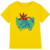 Stranger Things Demogorgon Sketch Kids T Shirt, Yellow
