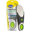 Dr. Scholl's Liquiflex Everyday, Solette Ortopediche Regolabili Anti-Odore in Memory Foam con Tecnologia 5 in 1 per Tutti i Tipi di Scarpe, Supporto Arco Plantare, Uso Quotidiano, Taglia S (35.5-40.5)