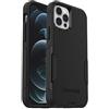 OtterBox Cover Commuter per iPhone 12/12 Pro, Nero | Custodia resistente a urti e cadute, testata testata 3x norme MIL-STD 810G, Senza Retail Package