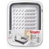 Rayen | Scolapiatti Pieghevole | Organizzazione Efficiente | Risparmio di Spazio | Fori di Drenaggio | Piedini Antiscivolo | Misure: Esteso: 37,7 x 29,3 x 11,5 cm, Piegato: 37,7 x 29,3 x 5 cm