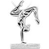 MIKELART Gioiello Ginnastica Artistica Verticale Divaricata - MIKELART
