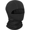 DANISH ENDURANCE Passamontagna Moto Invernale 100% Lana Merino, Balaclava Copertura Viso Regolabile, Ski Mask, Ideale per il Freddo e all'Aperto, Unisex