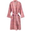 PRINCESS BRIDE Traspirante Garza di Cotone Jacquard Giapponese Yukata Morbido Camicia Da Notte Accappatoio Camicia Da Notte Confortevole Pigiama per Le Donne
