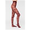 Calzedonia Collant Velati A Rose Bordeaux