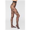 Calzedonia Collant Velati Pizzo Floreale Grigio