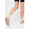Calzedonia Calzini A Costine Irregolari Bianco