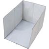 Generico Custodia Per Lettiera - Poliestere + PVC + 62×43×43 Cm | Copertura Per Lettiera Per Gatti | Paraspruzzi | Protezione Pieghevole Impermeabile Anti-perdite Per L'igiene 'appartamento Domestico