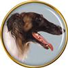 Borzoi (Russo Wolfhound) Cane Distintivo di Lapel Pin