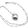 Handmade Generico Collana Chiama Angeli con Cuore - Gravidanza Personalizzabile