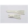 Roger Dubuis Pelle Bracciale 25MM Per Chiusur a Fibbia 16MM Nuovo Bianco 25-16