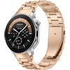 GIOPUEY Cinturini Compatibile con OnePlus Watch 3/2/2R, Acciaio Inossidabile Cinturino [Resistente all'Usura] - Rose Gold