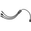VGOL ?1 Cavo Sdoppiatore ARGB Da 1 Femmina A 3 Maschi Cavo Di Prolunga LED RGB Indirizzabile Connettore A 3 Pin 34 Cm 5 V Per Applicazioni Di Controllo Della Luce Della Scheda Madre